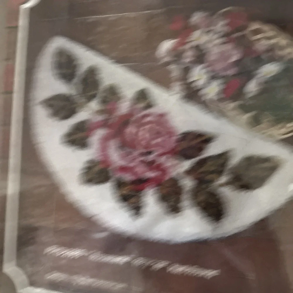Vintage Fireside Latch Hook Rug Kit Rosenelfe FI-13-2003 Floral Sealed 19.5